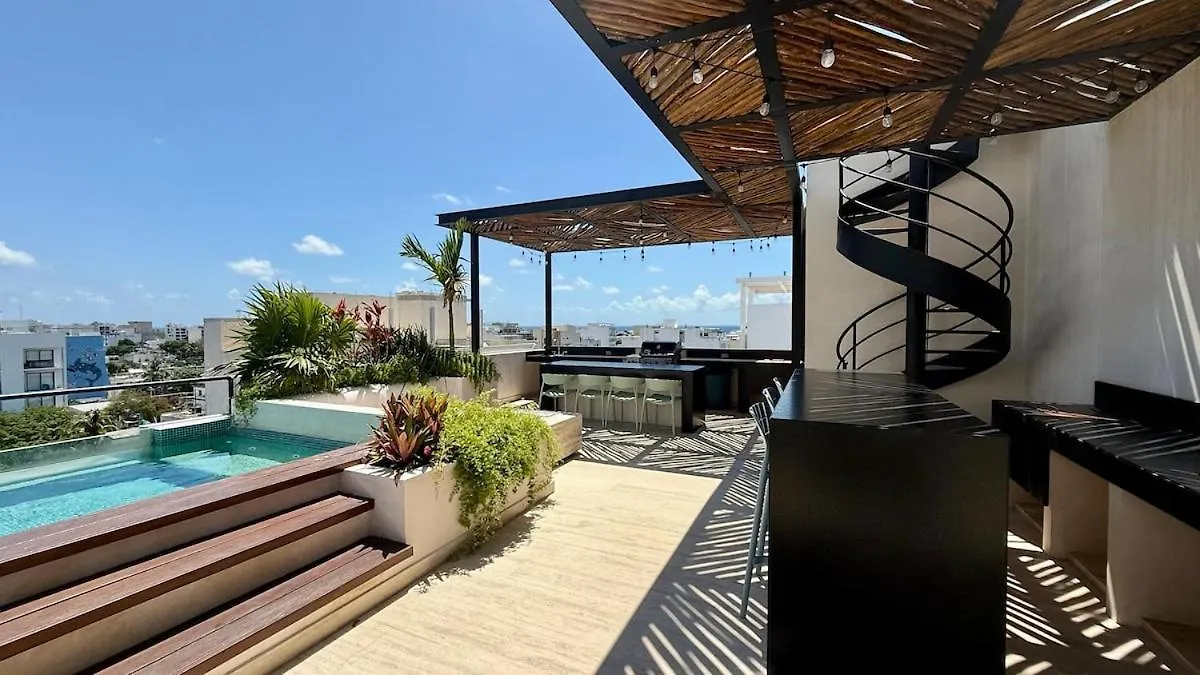 Luxurious Loft - Private Plunge Pool - Rooftop Playa del Carmen Apartamento